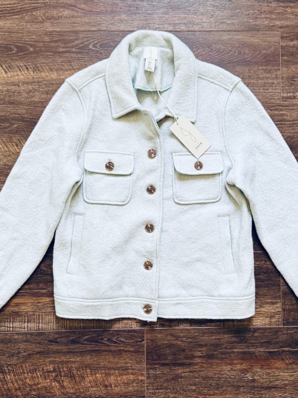 NWT Joie Oversized Shacket L - Picture 2 of 7
